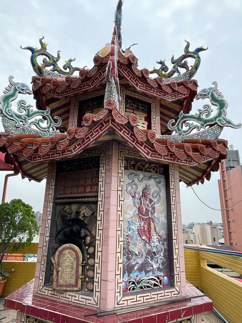 旅行写真：2023年、台中にある巨大な関帝廟「南天宮」に行ってき