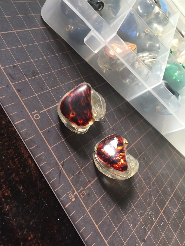 レジンの劣化について 自作備忘録 カスタム Iem 自作 レジンの劣化について 自作備忘録 カスタム Iem 自作