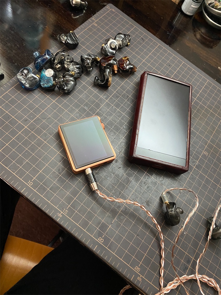 Hidizs Ap80pro 銅 自作備忘録 カスタム Iem 自作