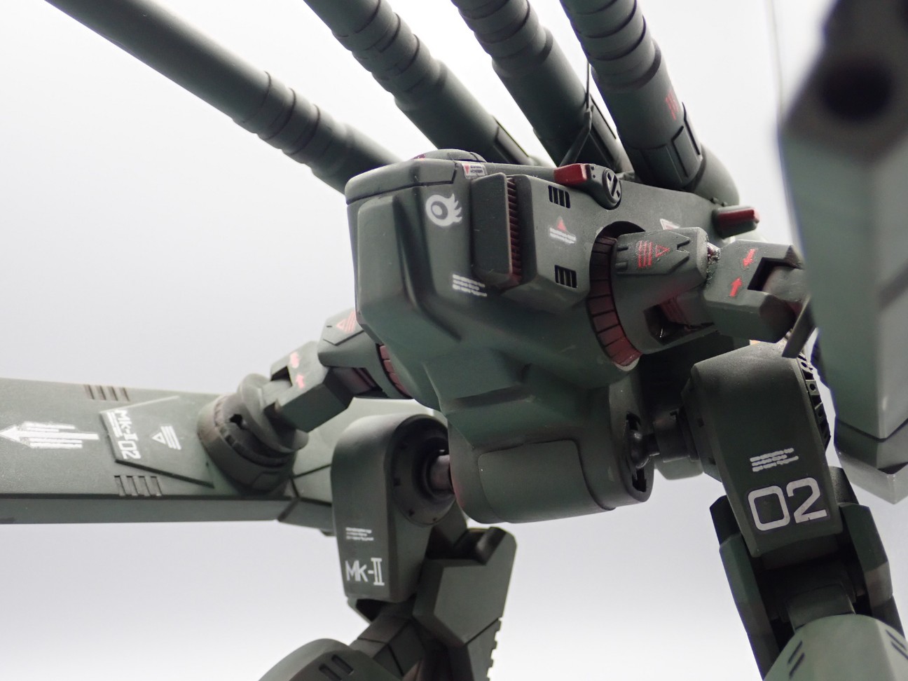 完成作品】バンダイ 超時空要塞マクロス 1/200 デストロイド