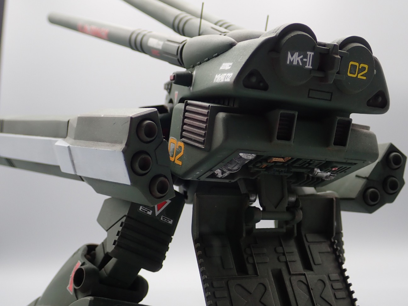 完成作品】バンダイ 超時空要塞マクロス 1/200 デストロイド