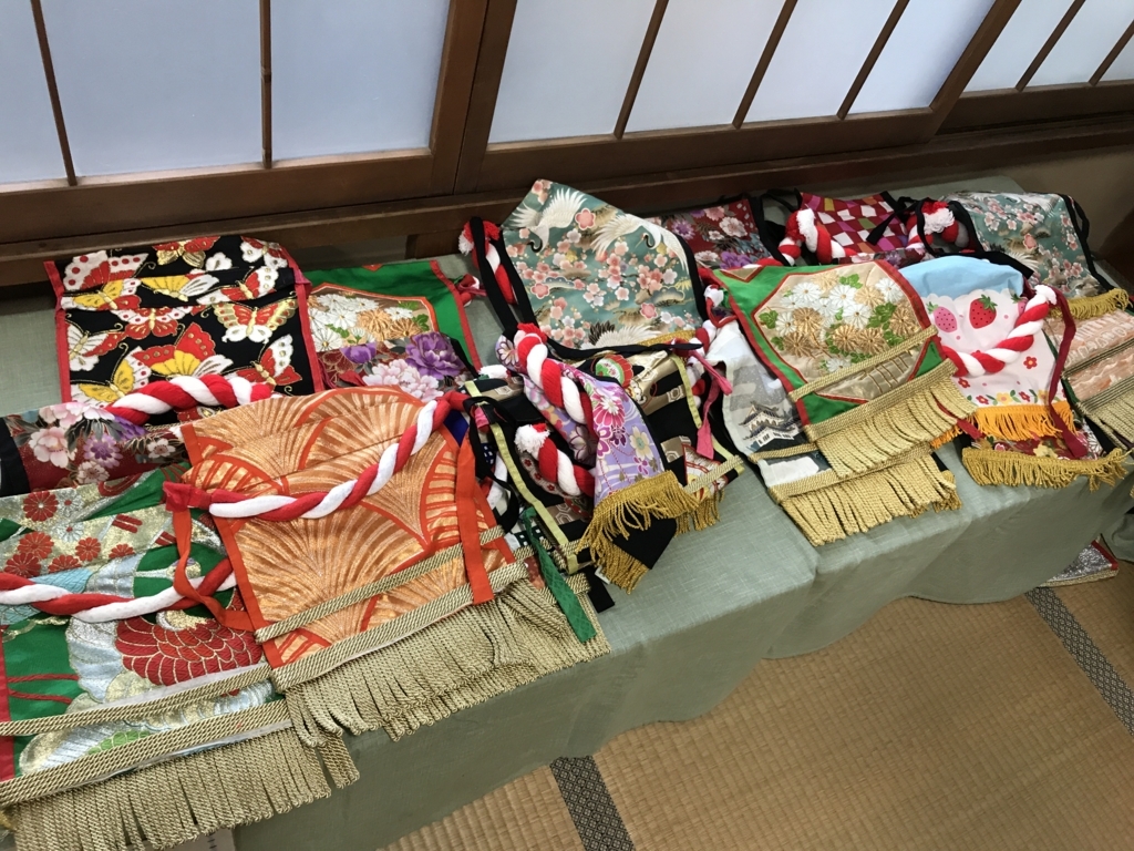 女の子向きのまわしもあります