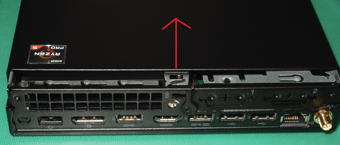 上品】 ThinkCentre M75q Tiny Gen2 メモリ(8G⇒16G増設) デスクトップ