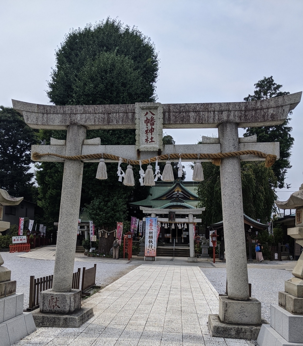 川越八幡宮の写真