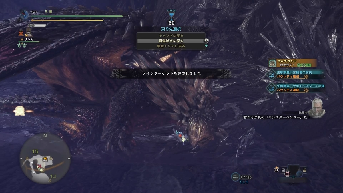 専用 歴戦王ネルギガンテ+11体 歴戦王ネルギガンテをランスソロで挑戦