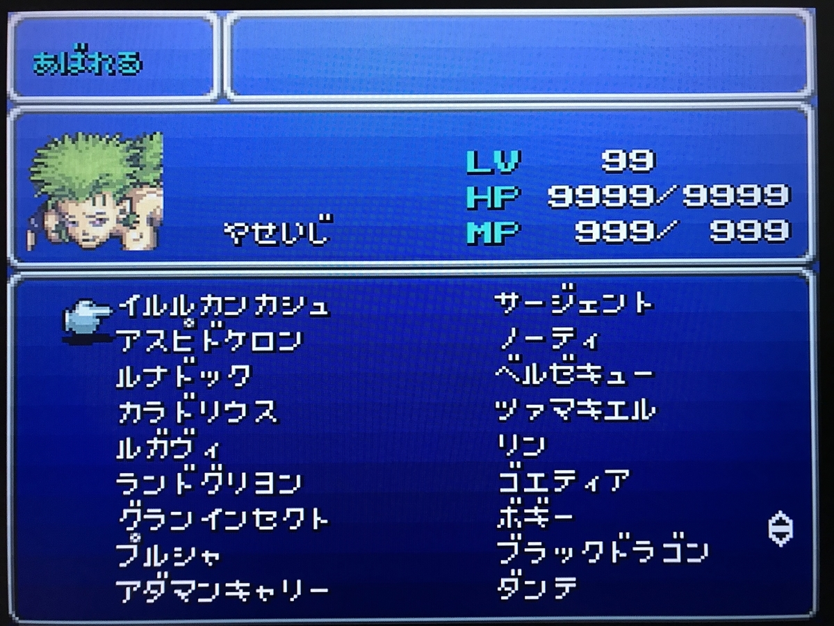 FF6】ファイナルファンタジー６を遊び尽くせ！～取り返しのつかない要素、レベル上げ＆キャラ育成、アイテムコンプ、あばれるコンプなど～【SFC版（ミニスーファミ）】  - ソロハン独歩のモンハン日記