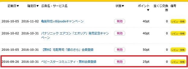 ベビースター１年分・２