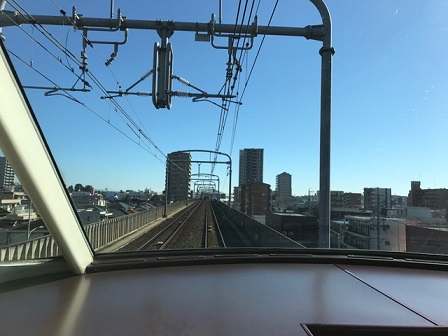 名鉄パノラマカー展望