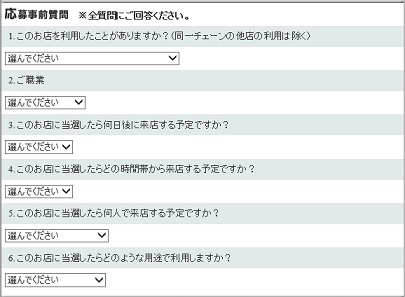 ちょびリッチモニター応募