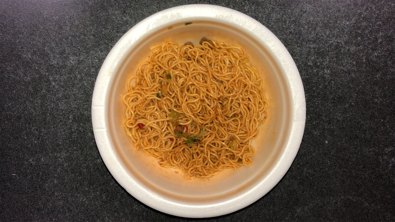 0419 キング軒 広島式汁なし担担麺 （4.5) - 焼そば道場（yakisoba dojo）