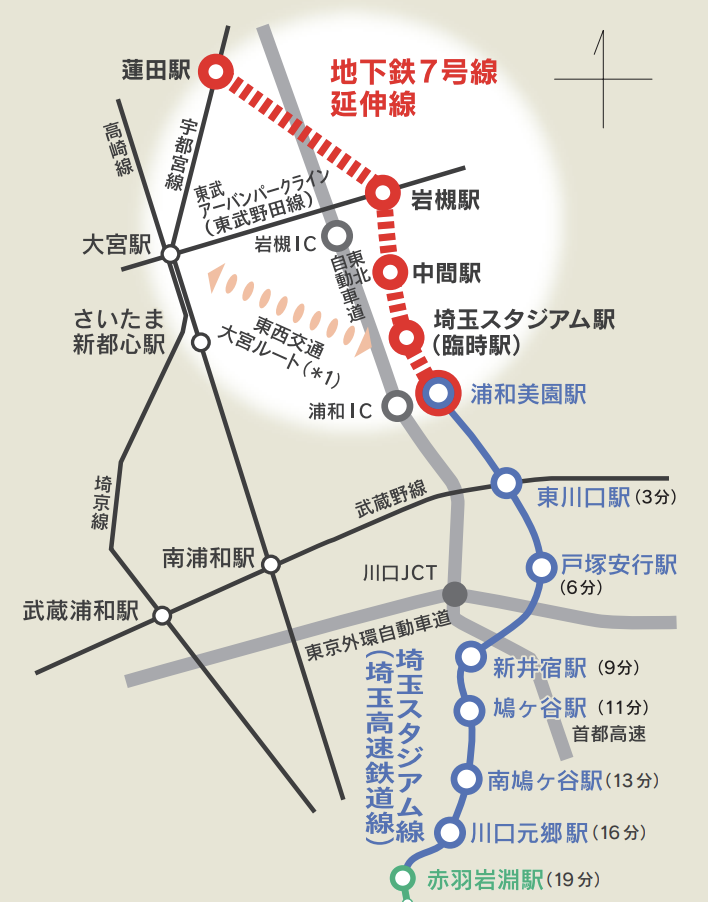 1790 地下鉄7号線（浦和美園〜岩槻〜蓮田）の延伸はどうなる