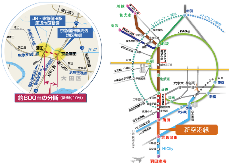 2417 祝！新空港線、最速2038年開業の速達性向上計画認定 蒲田