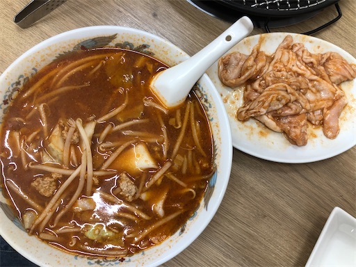 味楽苑 道の駅店 名物ささまホルモンと特辛みそラーメン 岩手県花巻市 Ezuriko Chブログ