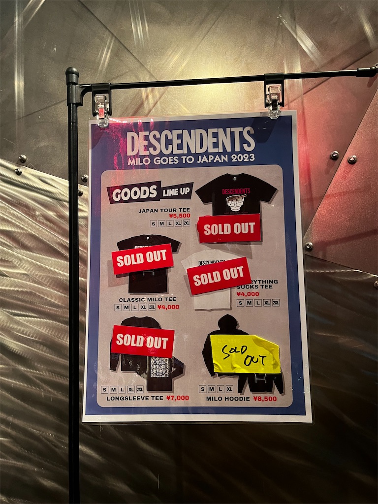 DESCENDENTSはいつまでもどこまでもDESCENDENTSだった