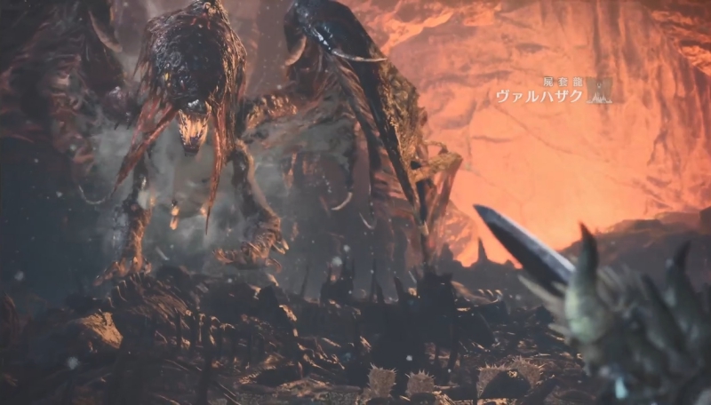 初めてヴァルハザクが登場するシーン【モンスターハンター:ワールド】