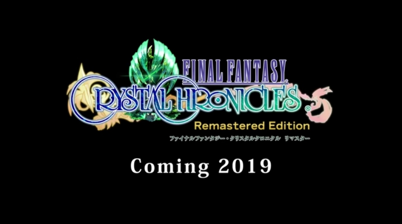 ファイナルファンタジー・クリスタルクロニクル リマスター Coming 2019