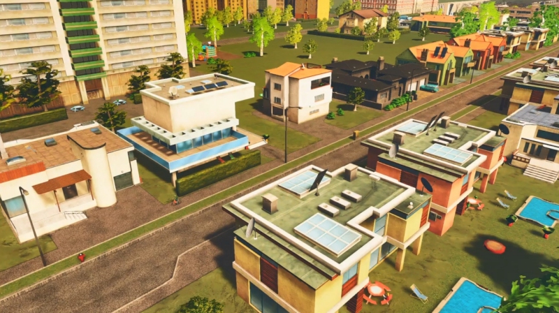 フォギーヒルズの低密度の居住区【シティーズ:スカイライン PlayStation4 Edition】