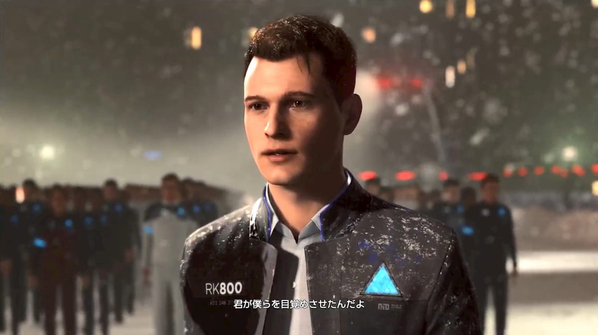 コナーが新たなアンドロイドのリーダーだと言われるシーン【Detroit: Become Human】