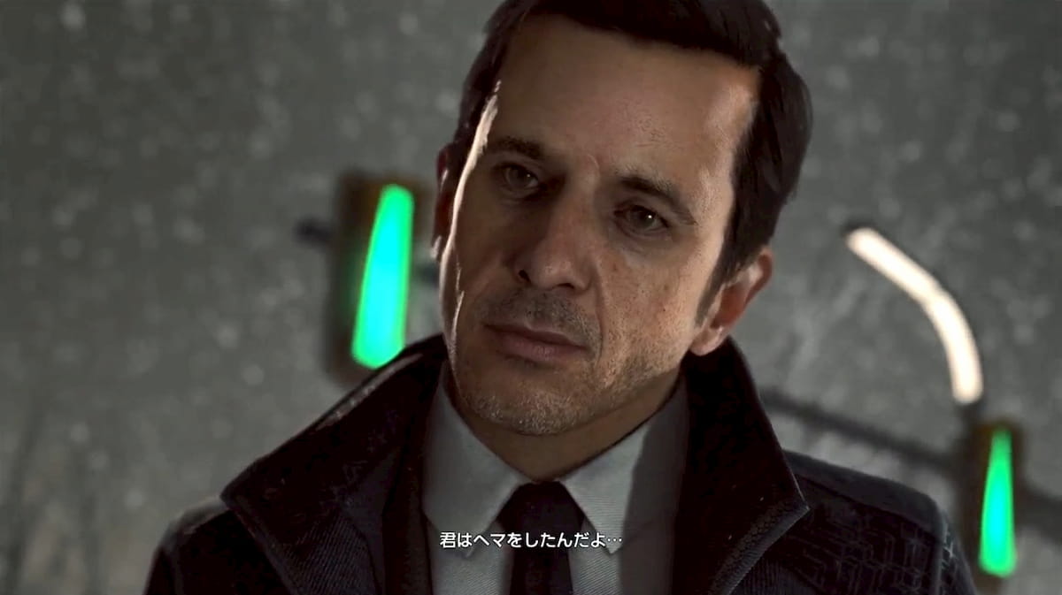 選択に失敗したマーカスへと言い放つパーキンス【Detroit: Become Human】