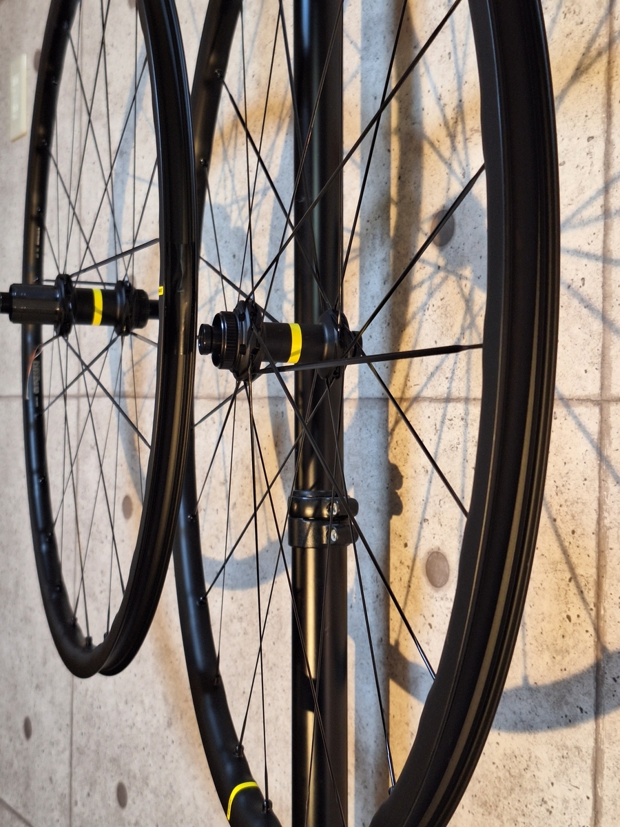 MAVIC KSYRIUM SL Disc + どてベアリング - 自転車処どてるし
