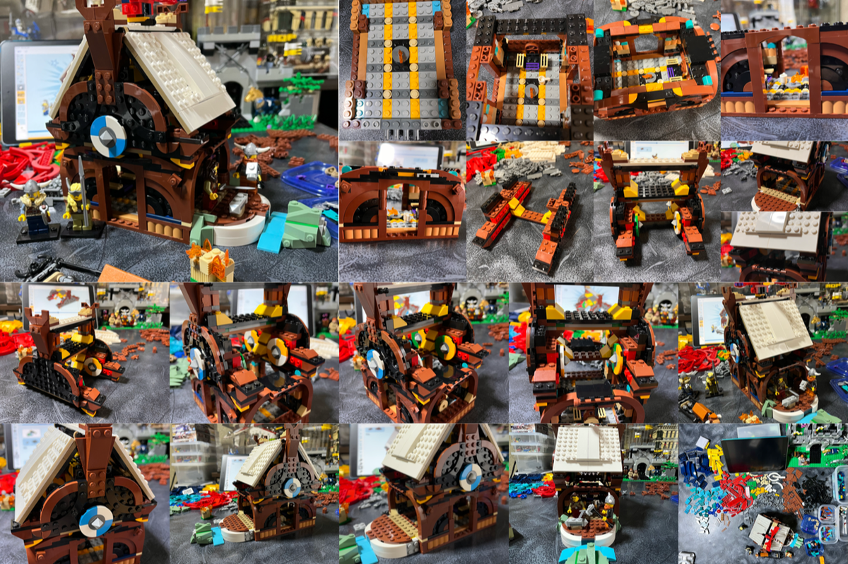 レゴ(LEGO) クリエイター 3in1 海賊船とミッドガルドの大蛇 31132 ① 