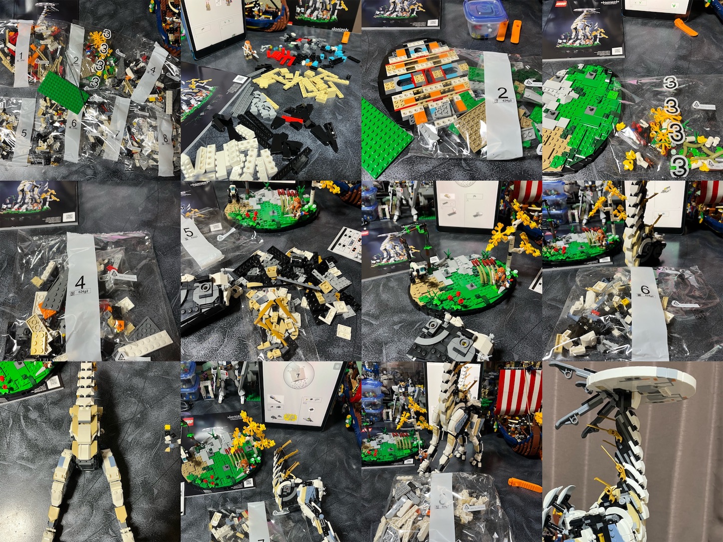 LEGO Horizon Forbidden West：トールネック 76989 を組みました