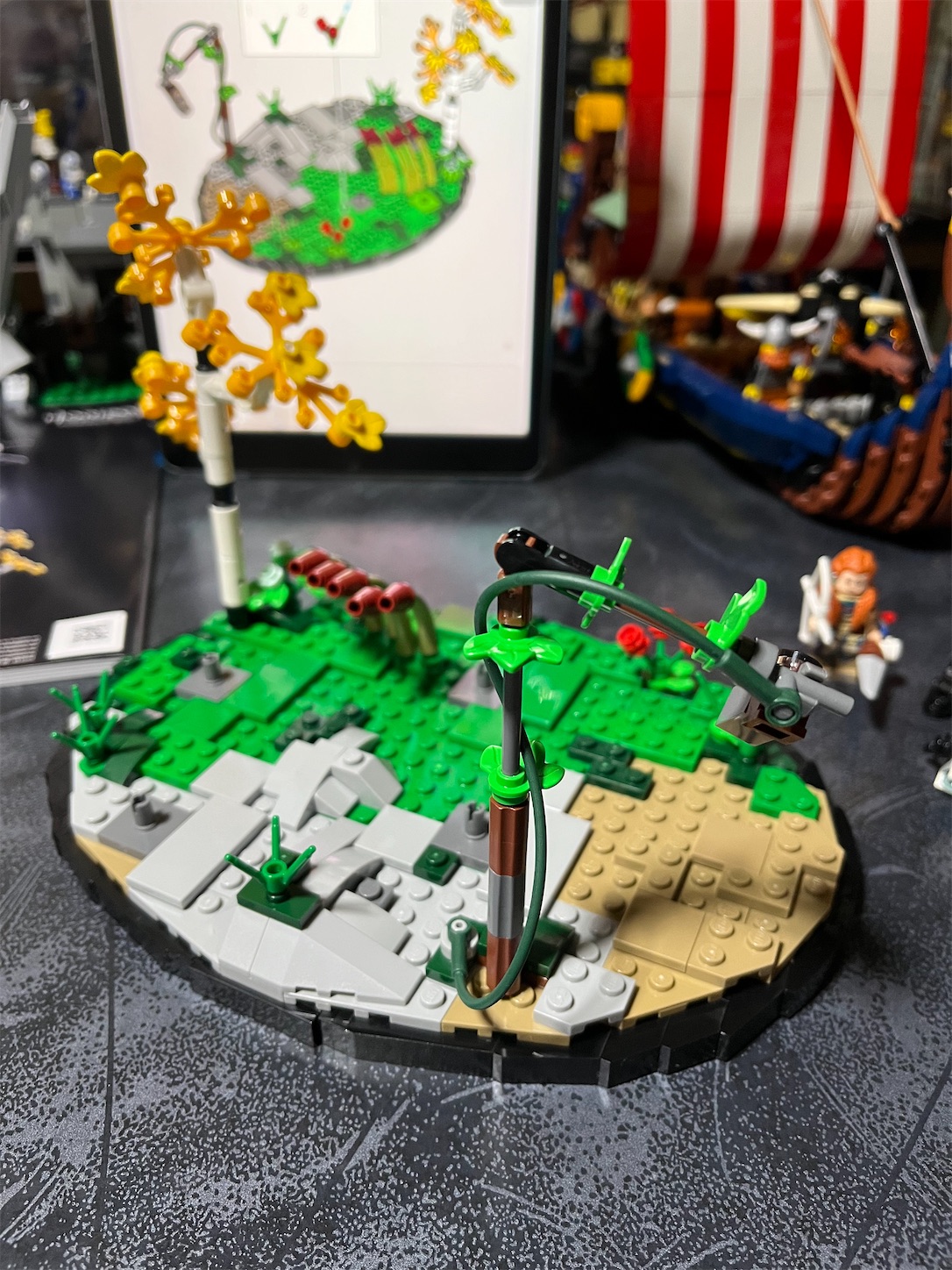 LEGO Horizon Forbidden West：トールネック 76989 を組みました