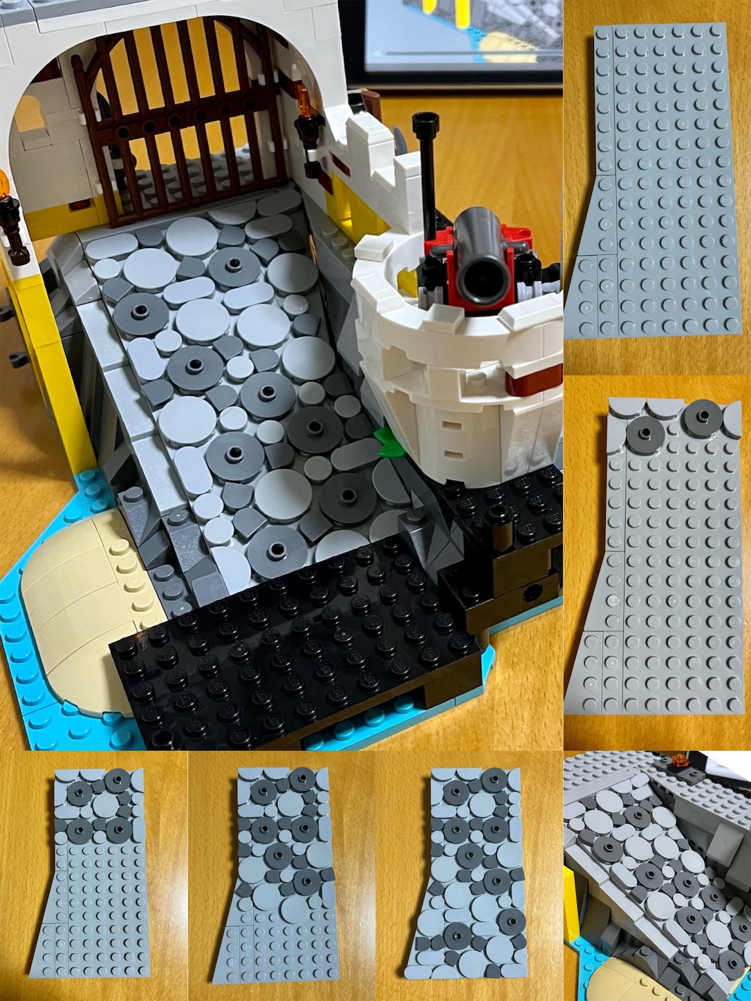 レゴ(LEGO) エルドラド要塞 #10320 ②完成しました。作成中の記録 