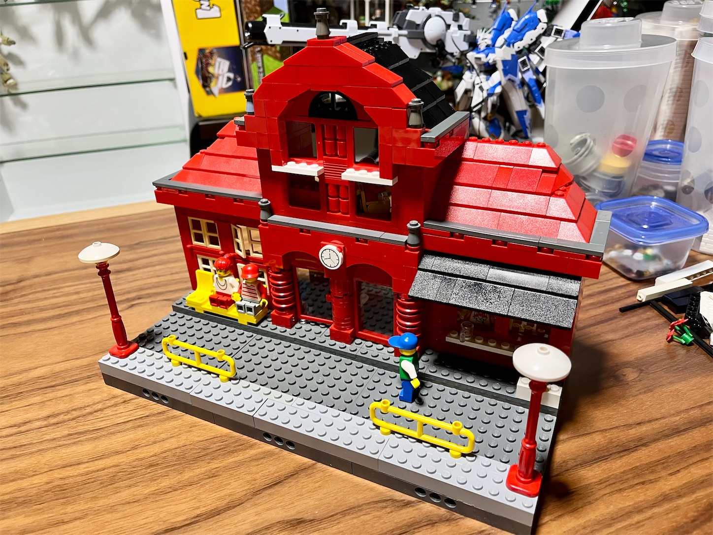 LEGO(レゴ) #2150 トレインステーション（赤い駅） 1996年発売の