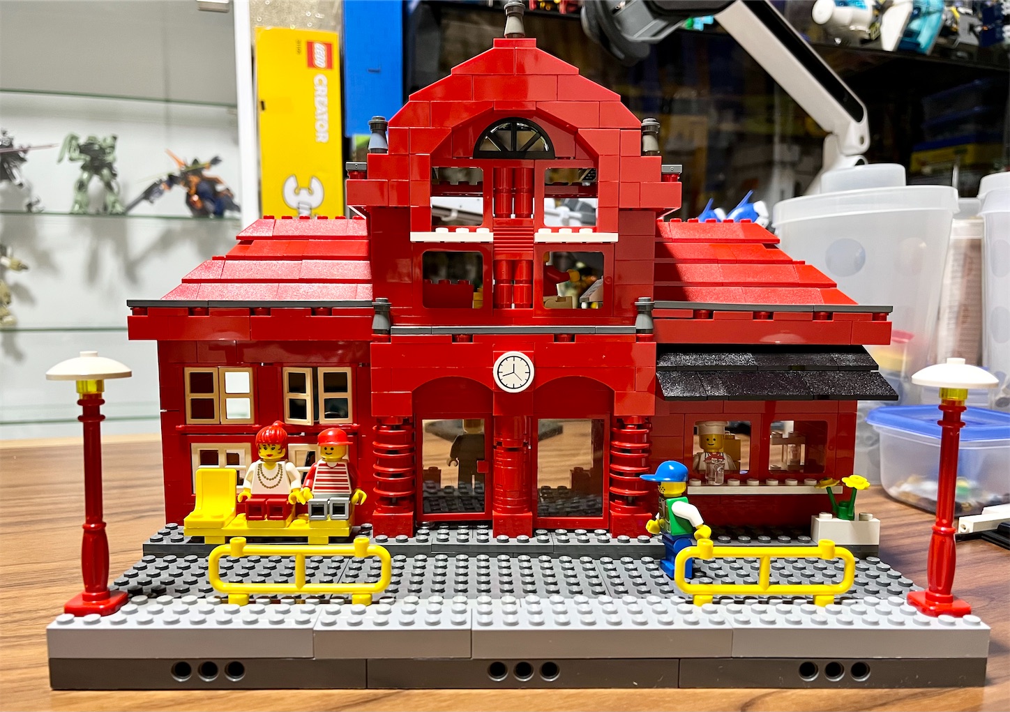 LEGO(レゴ) #2150 トレインステーション（赤い駅） 1996年発売の