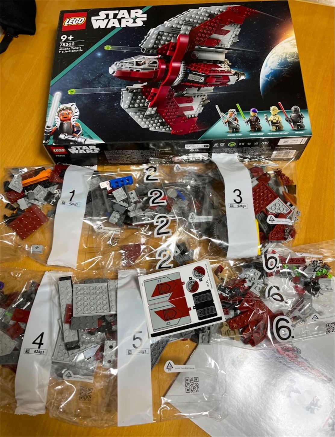 LD 「太陽の船 ソルビアンカ」①〜⑥ 未開封セット LEGO Star Wars First Order 
