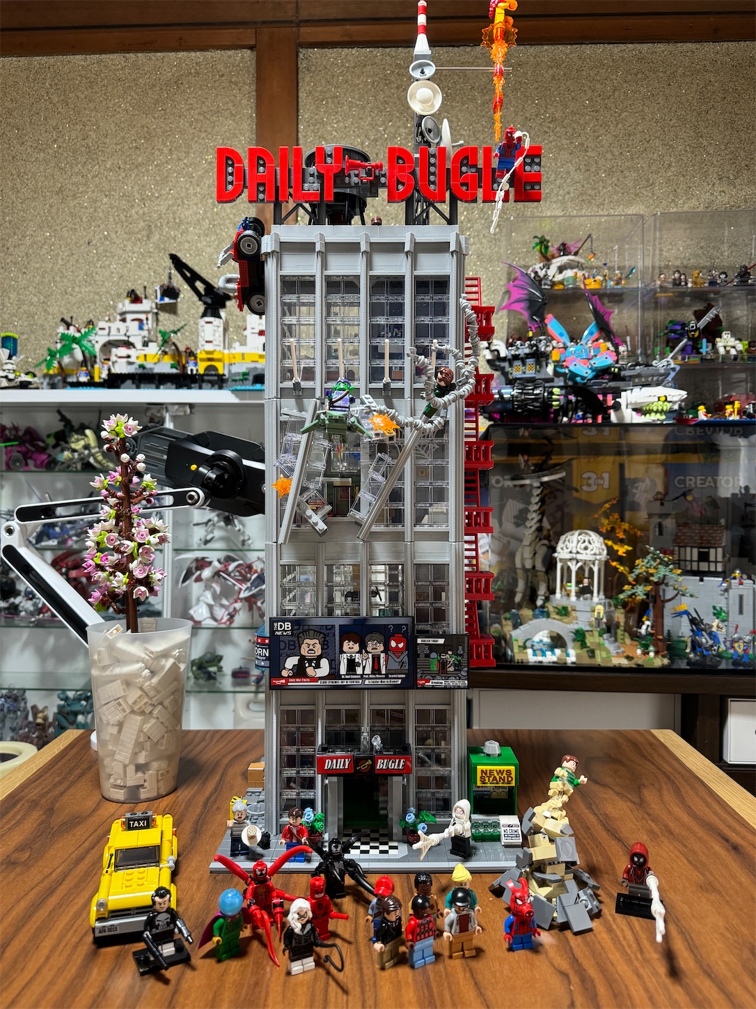 レゴ(LEGO) スーパー・ヒーローズ デイリー・ビューグル 76178 高さ
