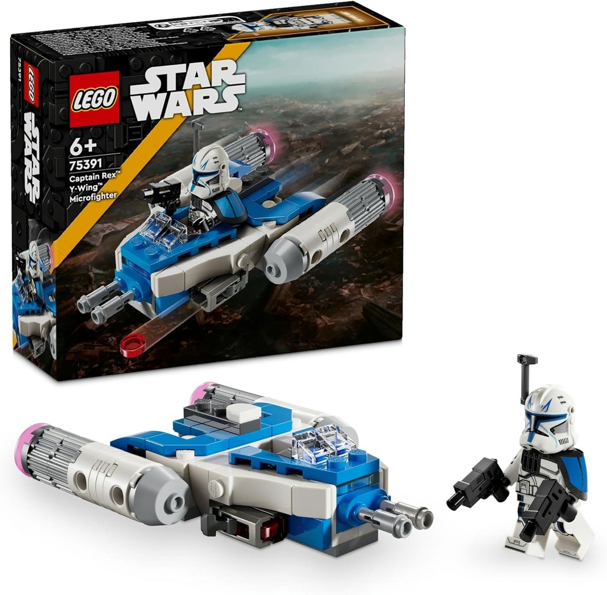レゴ(LEGO) スター・ウォーズ キャプテン・レックス の Yウィング 