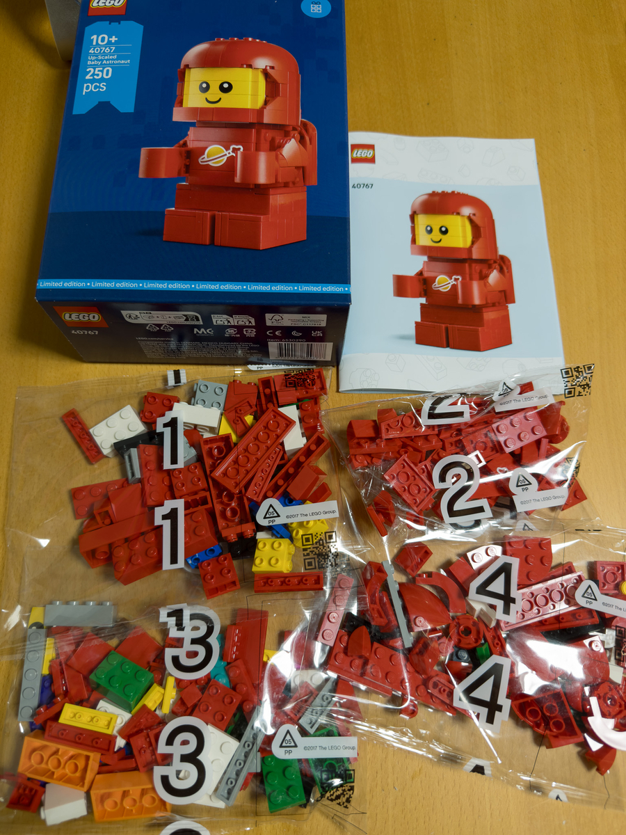 レゴ(LEGO) 赤ちゃん宇宙飛行士 デラックス ミニフィギュア #40767