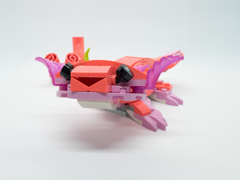 レゴ(LEGO) クリエイター3in1 どうぶつ：ピンクフラミンゴ 31170 首の