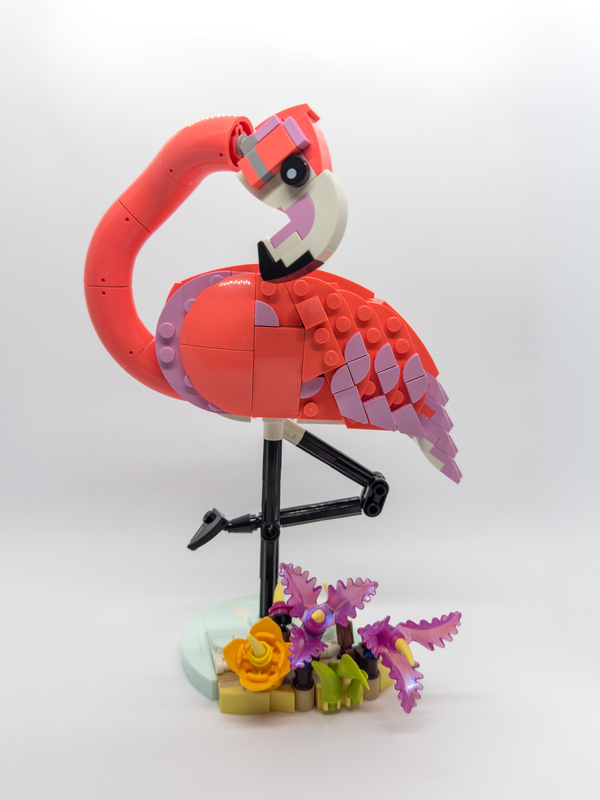 レゴ(LEGO) クリエイター3in1 どうぶつ：ピンクフラミンゴ 31170 首の