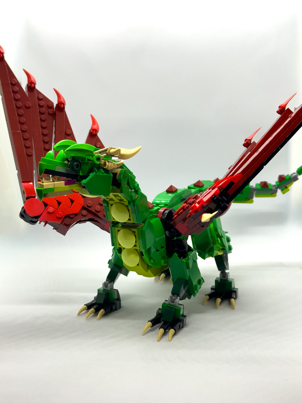 レゴ(LEGO) クリエイター3in1 中世のドラゴン 31161 この3in1！上出来