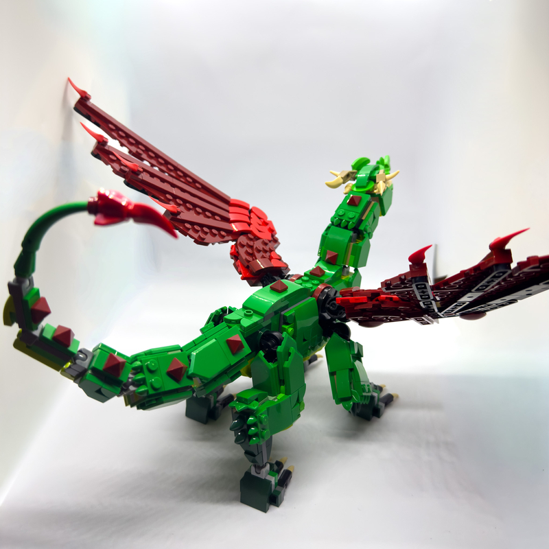 レゴ(LEGO) クリエイター3in1 中世のドラゴン 31161 この3in1！上出来