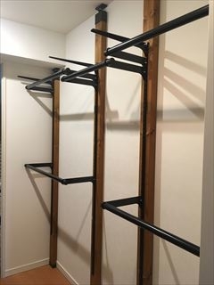 ラブリコでウォークインクローゼットをdiy タンスを断捨離して部屋がすっきり Dotty母のブログ