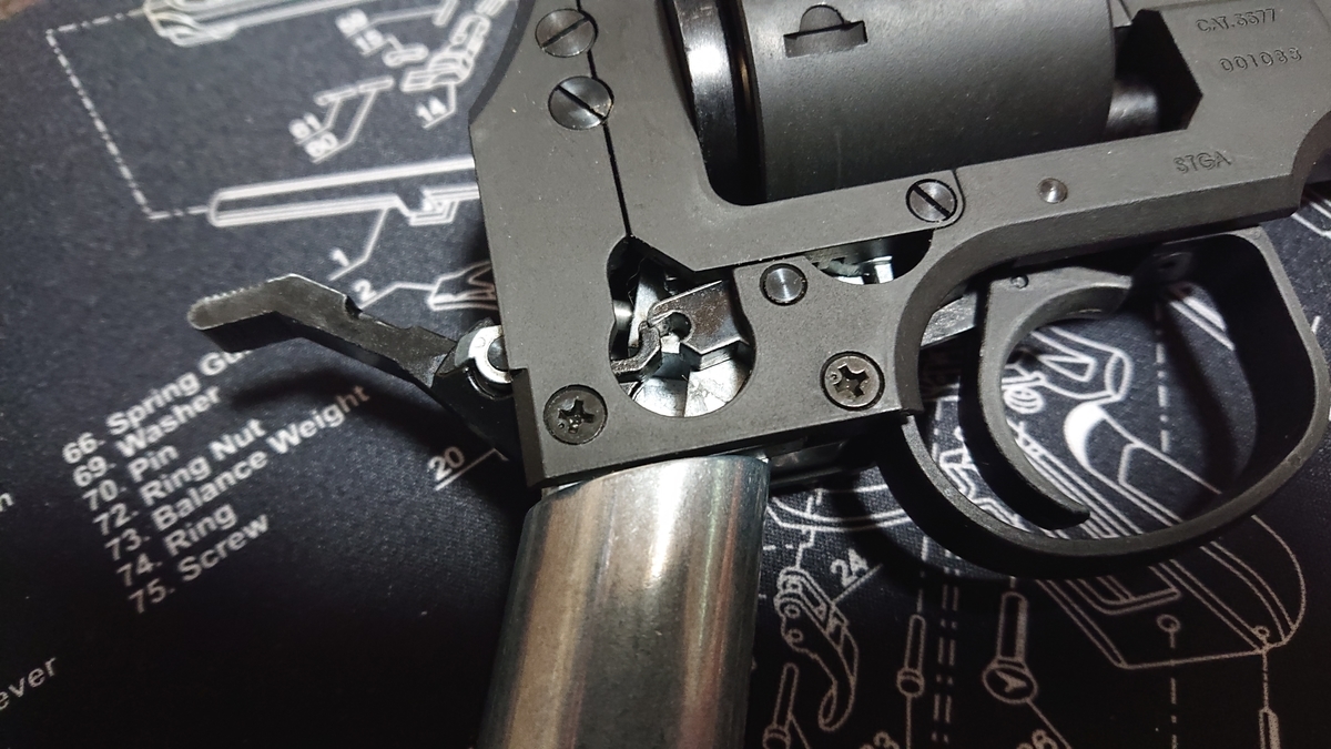 ジャンクのマテバを手に入れたので修理 - 戯言日記