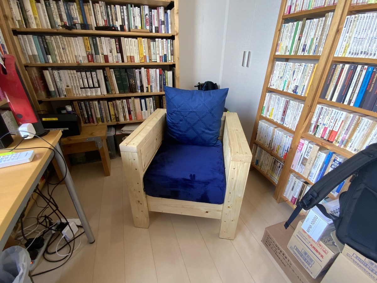 ウッドソファを自作してみた - ドイツ語教員が教えながら学ぶ日々