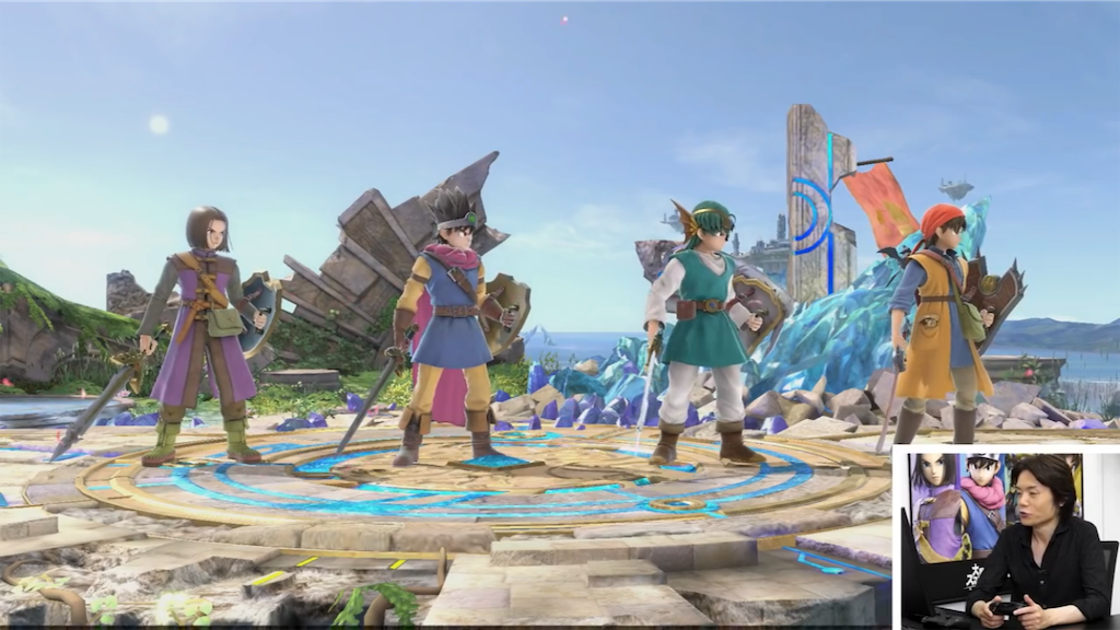 スマブラSP】ついにドラクエの勇者参戦！モデリングが最高だ！ - DQ