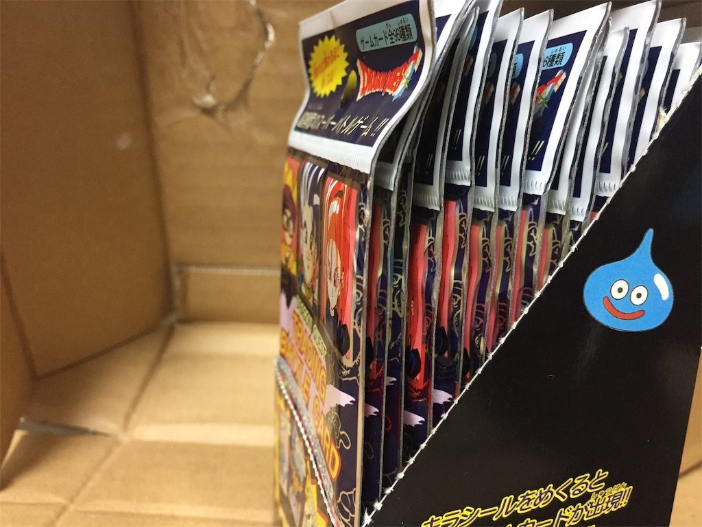 グッズ】「ドラクエカードゲーム」第一弾の新品パックが手に入ったので
