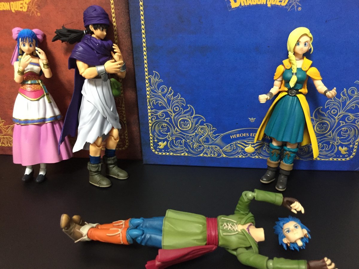 ブリングアーツ　ドラゴンクエスト5　2体セット ビアンカ、フローラ ドラゴンクエストV 天空の花嫁 BRING ARTS ビアンカ＆フローラ