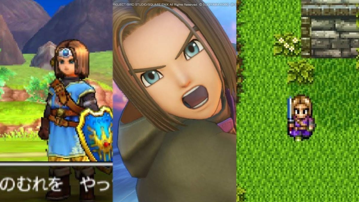キャラクター】キャラクターのグラフィックは何頭身が好きですか - DQ 