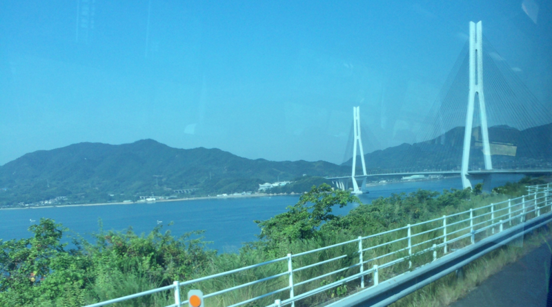 しまなみライナー 2016/8/12 dr100の一の宮・百寺巡礼・続百名城旅日記