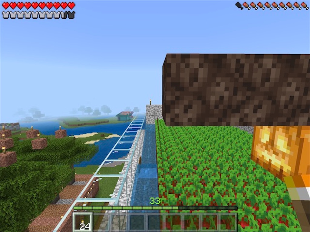自動収穫畑 ネザーウォートの段を追加 マイクラ パート41 Bludrablog1