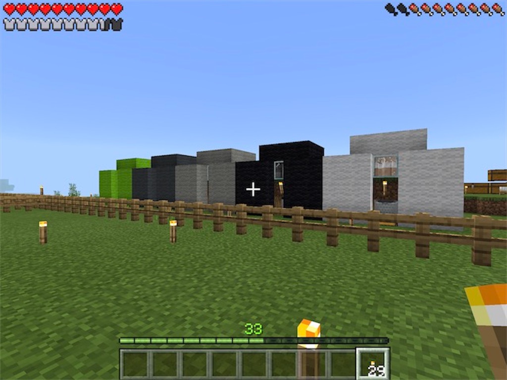 ひつじ牧場を作る マイクラ パート44 Bludrablog1