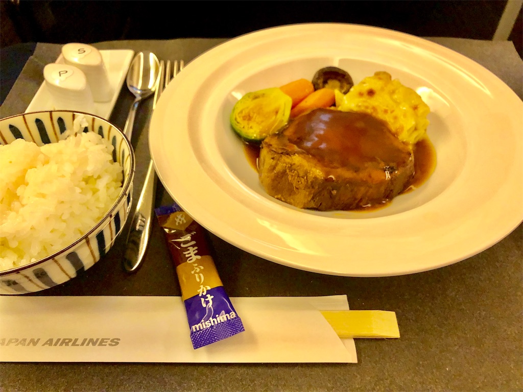 搭乗記】JAL ファーストクラス 機内食④ アラカルトメニュー・ビジネス