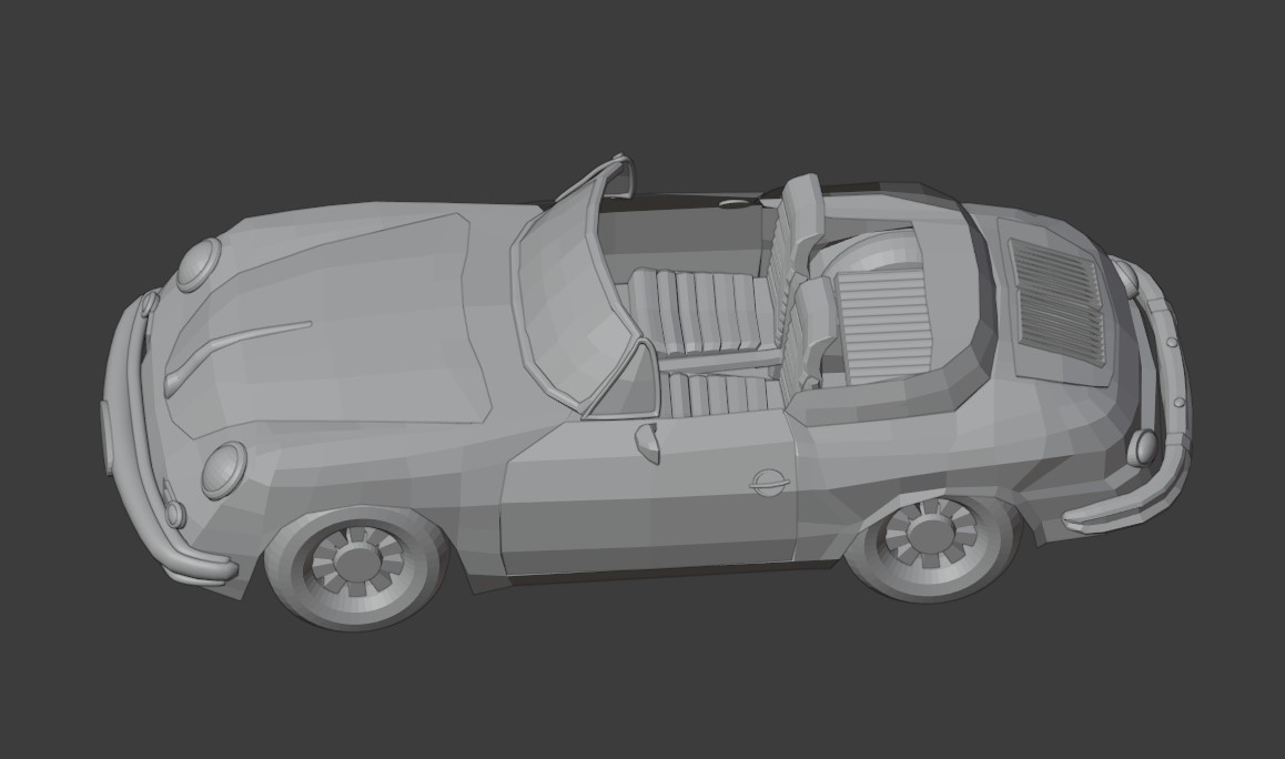 Blenderでかっこいいオープンカーを描こう その5 子猫チビ太とイラストの成長ブログ Blenderでかっこいいオープンカーを描こう その5 子猫チビ太とイラストの成長ブログ